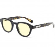 Gunnar Emery Glasses Onyx Jasper Frame Amber Lens Tint