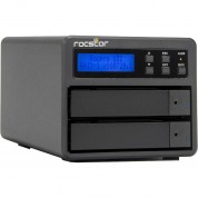 Rocstor Rocpro U33 16tb Usb-c Raid Array 2-bay