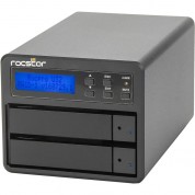 Rocstor Rocpro U33 16tb Usb-c Raid Array 2-bay