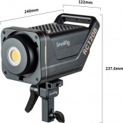 Smallrig Rc 120b Bi-color Led Monolight Travel Kit