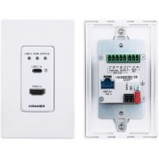 Kramer Wp-20ct Hdmi Usb-c Wall Plate Hdbaset Transmitter