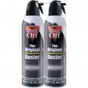 Dust-off Disposable Air Duster 2-pack 17 Oz