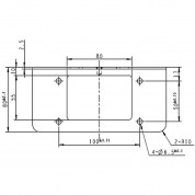 Avipas Wall Mount Bracket For Av-2000 Ptz Camera (white)