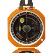 Brunton Standard Transit Compass Azimuth 0-360 Orange