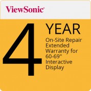 Viewsonic 4-year Extended Warranty For 60-69