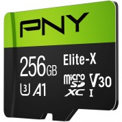 Pny 256gb Elite-x Uhs-i Microsdxc Card