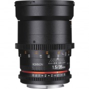 Rokinon 35mm T1.5 Cine Ds Lens For Canon Ef