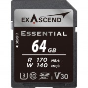 Exascend 64gb Uhs-i Sdxc Memory Card