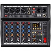 Pyle Pro Pmx466 6-channel Mixer With Fx & Usb