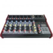 Pyle Pro Pmx848bt 8-channel Dj Mixer Bluetooth Usb