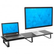 Mount-it! Dual Monitor Riser Stand For Desktop