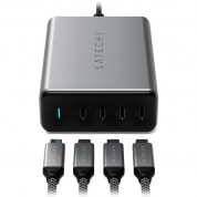 Satechi 165w Usb-c 4-port Gan Pd Charger Eu