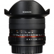 Rokinon 12mm F/2.8 Fisheye Lens For Canon Ef