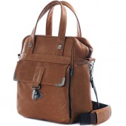 Pompidoo Amsterdam Unisex Camera Bag Aged Brown