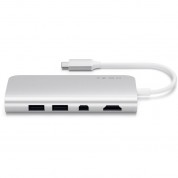 Satechi 9-in-1 Usb-c Multimedia Adapter Silver