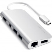 Satechi 9-in-1 Usb-c Multimedia Adapter Silver