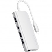 Satechi 9-in-1 Usb-c Multimedia Adapter Silver