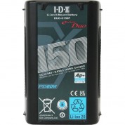 Idx Duo-c150p 145wh V-mount Battery High-load Li-ion