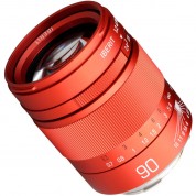 Kipon Iberit 90mm F/2.4 Lens For Leica M Red