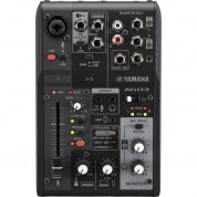 Yamaha Ag03mk2 3-channel Mixer Usb Audio Interface Black