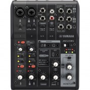 Yamaha Ag06mk2 6-channel Mixer Usb Audio Interface Black