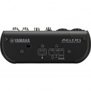 Yamaha Ag06mk2 6-channel Mixer Usb Audio Interface Black