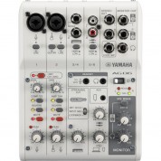 Yamaha Ag06mk2 6-channel Mixer Usb Audio Interface White