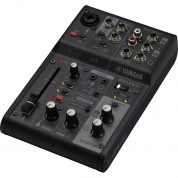 Yamaha Ag03mk2 3-channel Mixer Usb Audio Interface Black