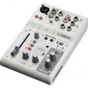 Yamaha Ag03mk2 3-channel Mixer Usb Audio Interface White