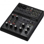 Yamaha Ag06mk2 6-channel Mixer Usb Audio Interface Black