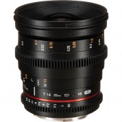 Rokinon 20mm T1.9 Cine Ds Lens Canon Ef