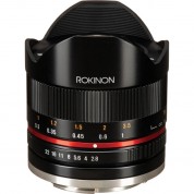 Rokinon 8mm F/2.8 Fisheye Lens For Canon Ef-m