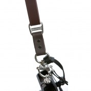 Vegan Leather Camera Strap - Holdfast Gear Money Maker Solo (brown)