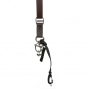 Vegan Leather Camera Strap - Holdfast Gear Money Maker Solo (brown)