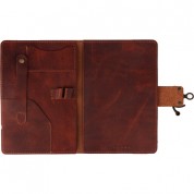 Londo Leather Travel Journal Brown - Compact & Durable