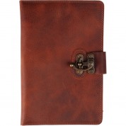 Londo Leather Travel Journal Brown - Compact & Durable