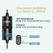 Cam Caddie Veyda Vd-pl1 Lavalier Mic For Smartphones Cameras