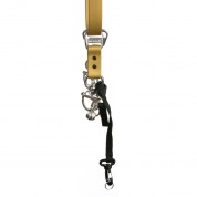 Vegan Leather Camera Strap - Holdfast Gear Money Maker Solo Gold Small