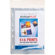 Clearfile 4x6 Archival Print Pages - 25 Pack