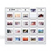 35mm Slide Archival Storage Page For Print Files