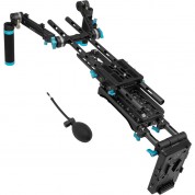 Kondor Blue Shoulder Rig Pro V-mount Raven Black