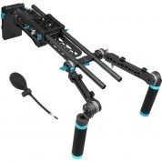 Kondor Blue Shoulder Rig Pro V-mount Raven Black