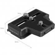 Smallrig Arca Quick Release Plate For Dji Rs 2 Rsc 2 Gimbals