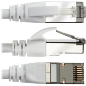 Pearstone Cat 7 Double-shielded Ethernet Cable 100' White