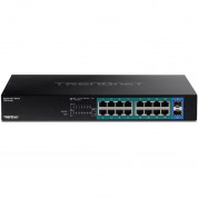 Trendnet Tpe-tg182 16-port Gigabit Poe+ Switch Sfp