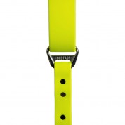 Vegan Leather Moneymaker Neon Yellow Large - Holdfast Gear