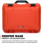 Nanuk 918 Hard Case Orange 21l With Foam Interior