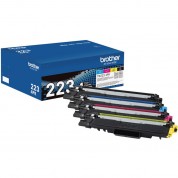 Brother Tn223 Toner Cartridge 4-pack For Hl/mfc Printers