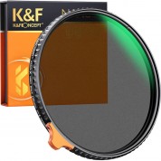 K&f Concept 72mm Black Mist 1/4 Variable Nd Filter Nd2-nd32