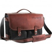 Oberwerth Munchen Large Camera Bag - Black/brown